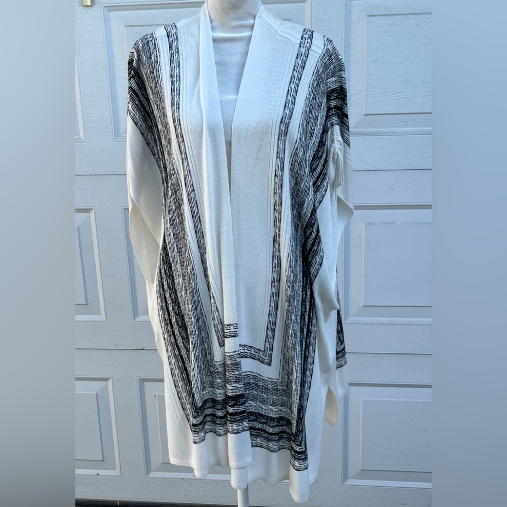 Women splendid open cardigan cape XS/S